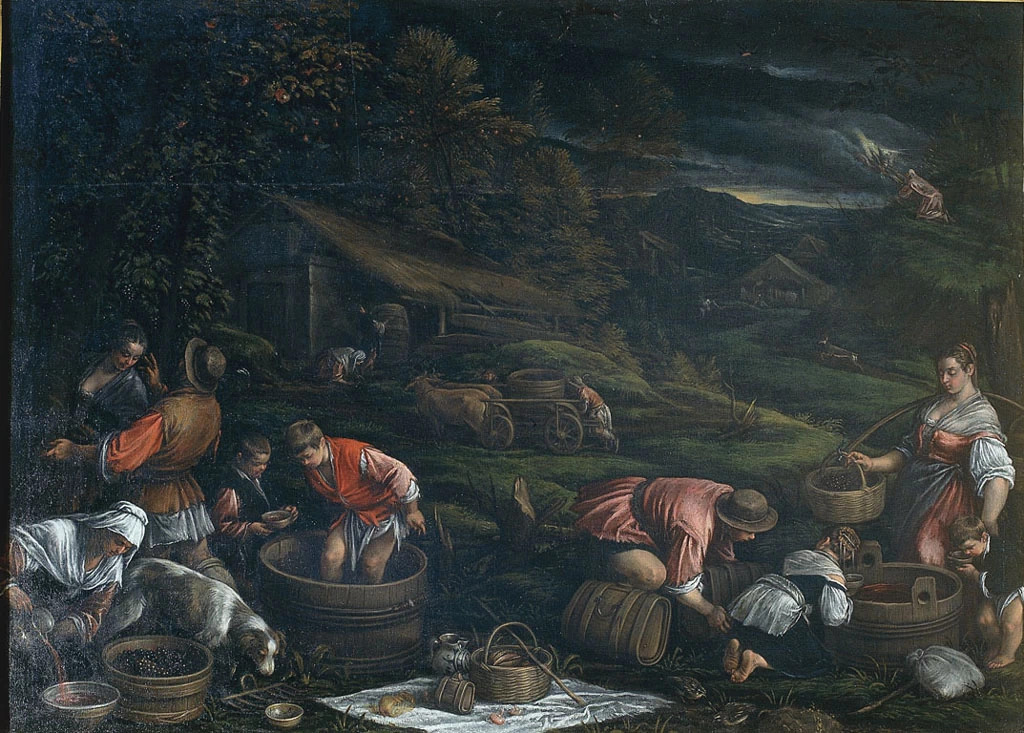 Autunno - Galleria Borghese, Roma, Jacopo da Ponte, detto Bassano